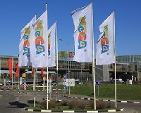 Флаг сетка, шелк 100*200 см Флаг сетка, шелк 100*200 см