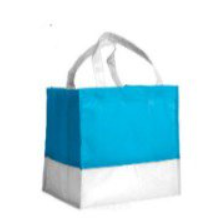 Сумка из спанбонда Бокс-комби объёмная 30х30х8 см, комбинированная