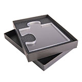 Награда CONNECT в подарочной коробке, матовые грани, 195х150х20 мм,  акрил Награда CONNECT в подарочной коробке, матовые грани, 195х150х20 мм,  акрил