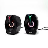 Колонки игровые HIPER FENIX, черный