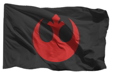 Флаг Звездные воины "Повстанцы" 100х150 см