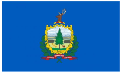 Флаг штата Вермонт (США) 90х135 см